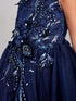 Girls Multi Color Lace Rhinestone Sash Pageant Dress 2-18 - SophiasStyle.com
